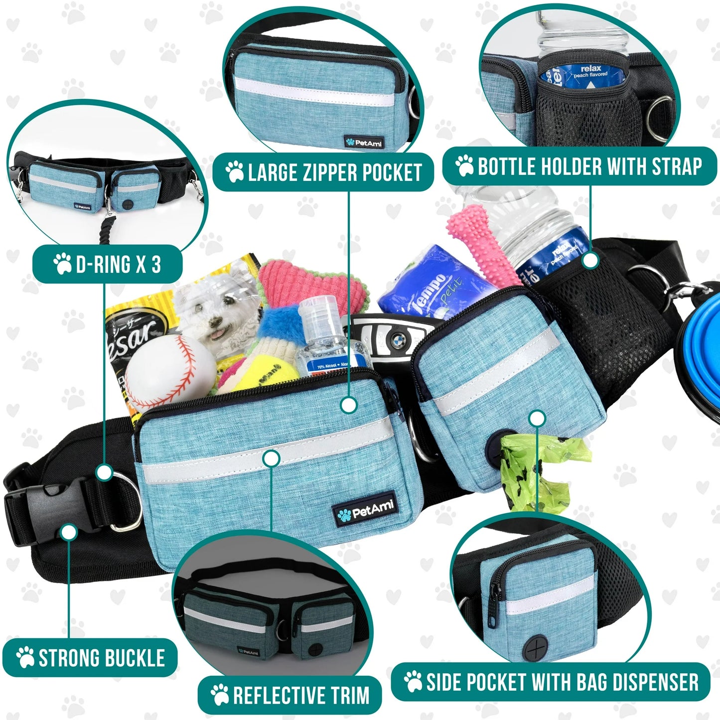 PetAmi Hands Free Dog Leash