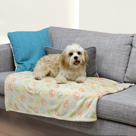 Vibrant Life Cozy Plush Pet Throw Blanket