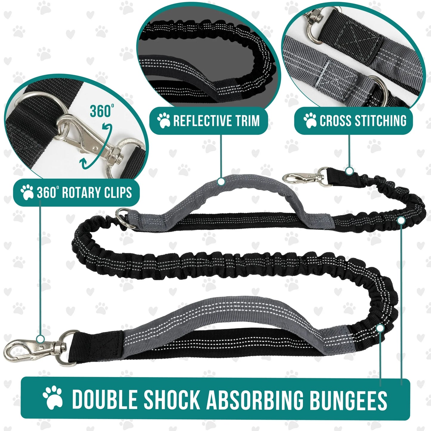 PetAmi Hands Free Dog Leash