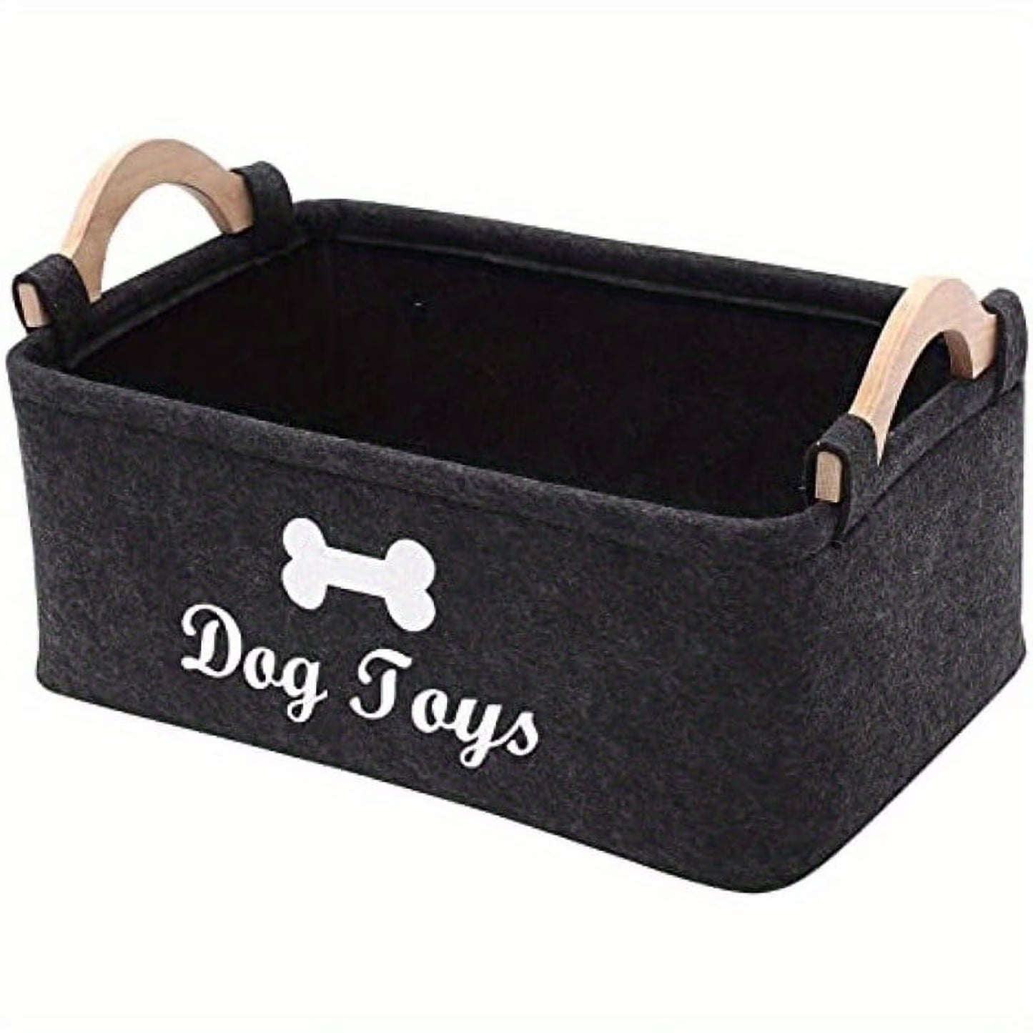 Felt Pet Toy Storage Box