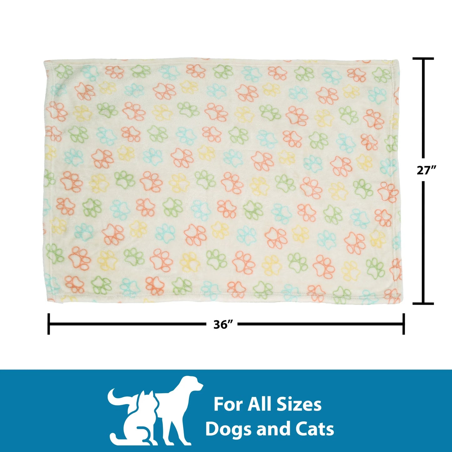 Vibrant Life Cozy Plush Pet Throw Blanket