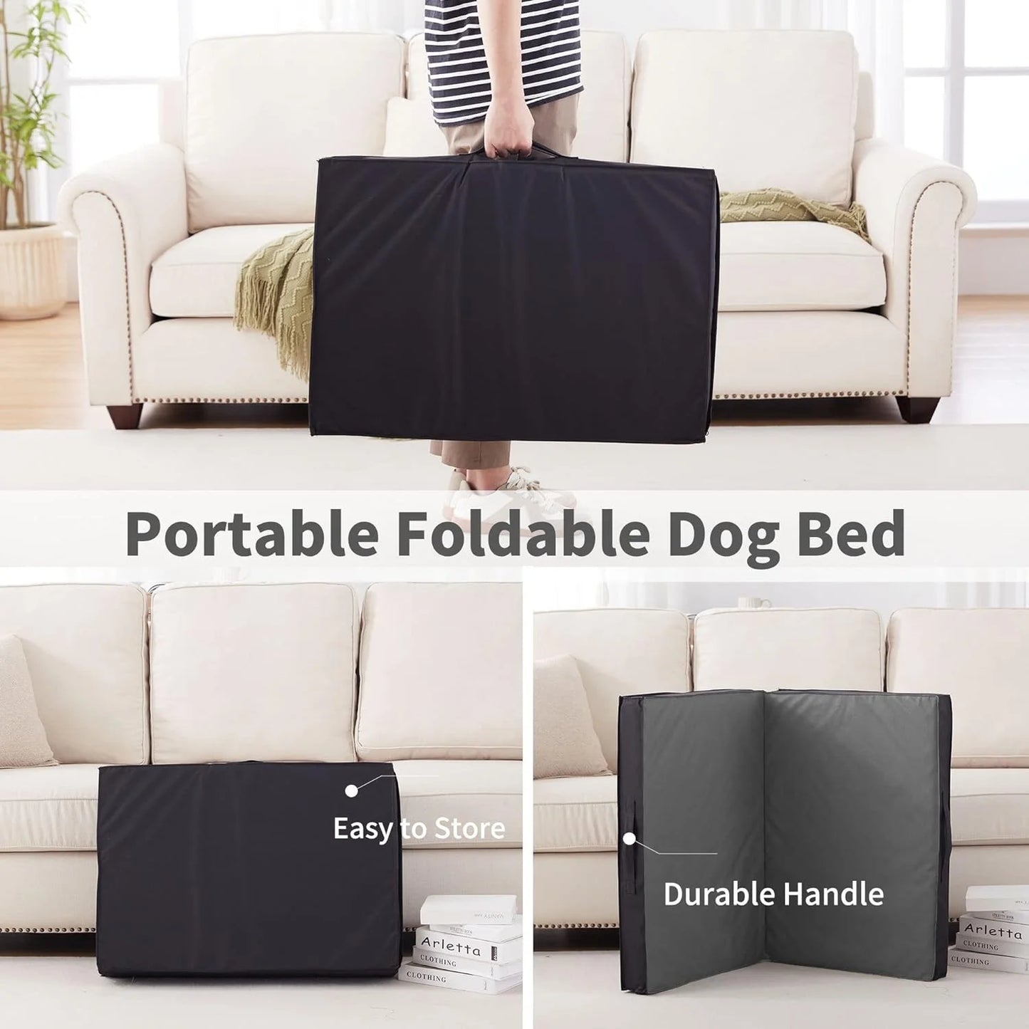 WATANIYA Foldable Travel Dog Bed