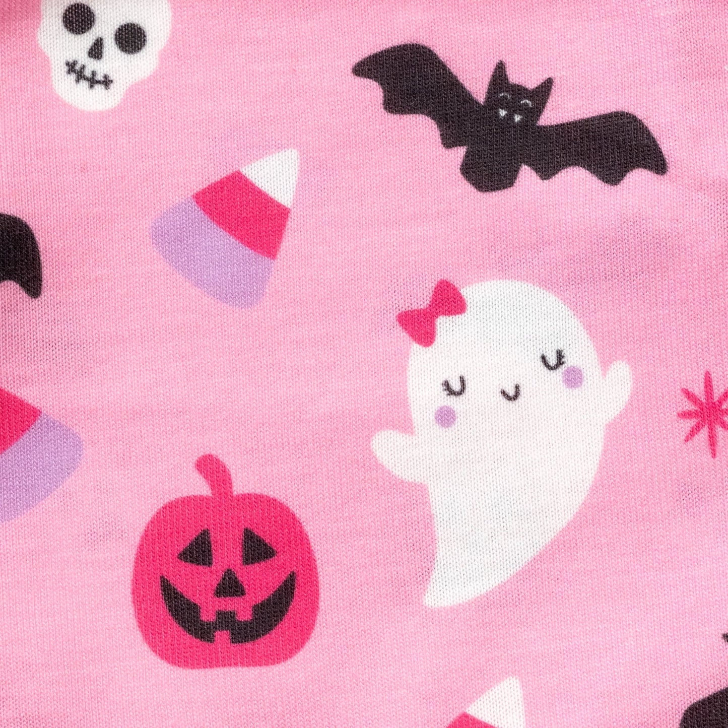 Vibrant Life, Dog and Cat Clothes, Spooky Surprises Halloween Pet Pajama, Pink, Size Small